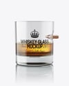 Bullet Whiskey Glass Mockup
