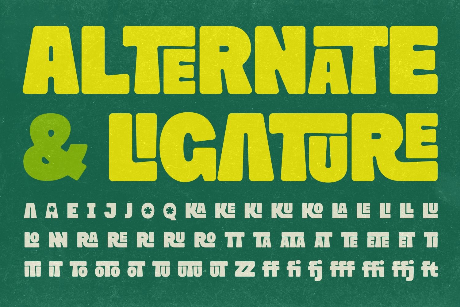 Mickon - Bold Display Font