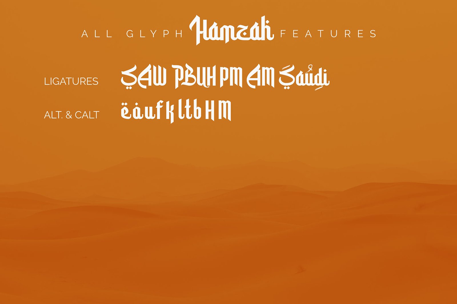 Hamzah Font
