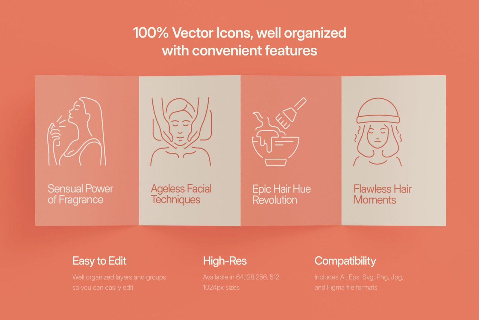 Beauty Icon Art Set