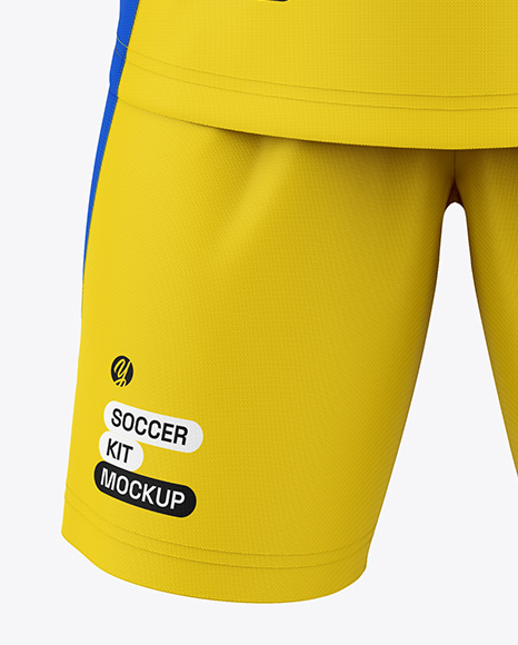 Soccer Kit Mockup - Front View