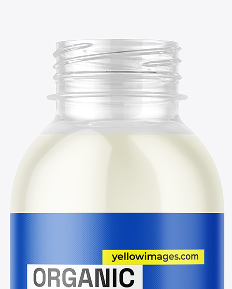 Plastic Milk Bottle Mockup