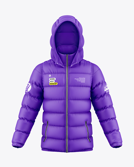 Down Jacket Mockup - Jacket mockup