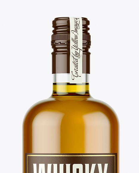 Whiskey Bottle Mockup
