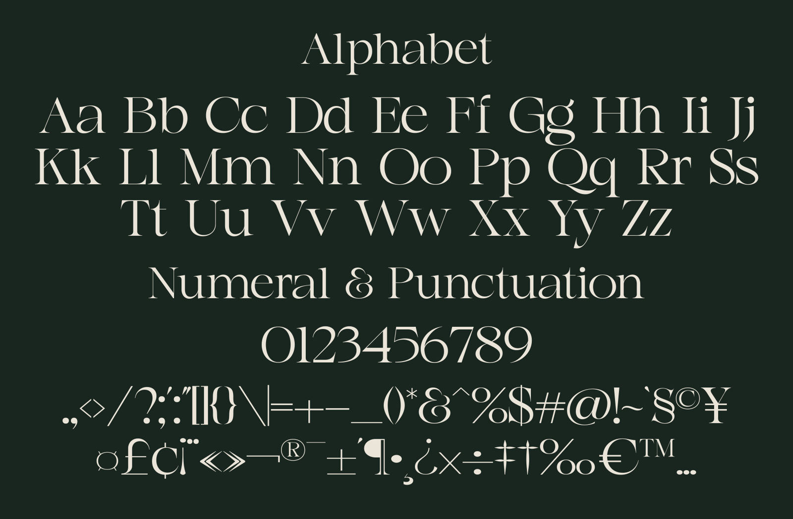 Agista Display Font