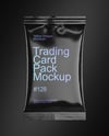 Glossy Trading Card Pack Mockup