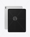 Two iPad Pro Mockup – Front & Back View