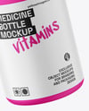 Matte Medicine Bottle Mockup