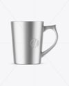 Matte Metallic Mug Mockup