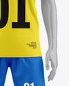 Full Soccer Kit w/ Mannequin Mockup - Front View