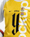 Female Soccer Goalkeeper Wearing Long Sleeve Jersey Mockup