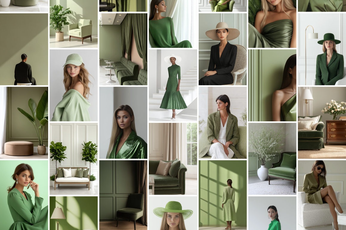 Green Aesthetic - 155 Stock Photo
