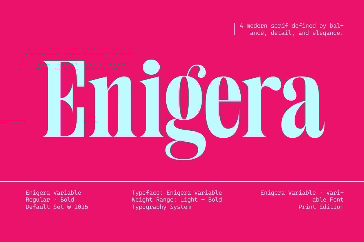 Enigera Font