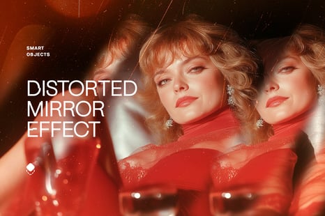 Distorted Mirror Photo Effect - Add-Ons