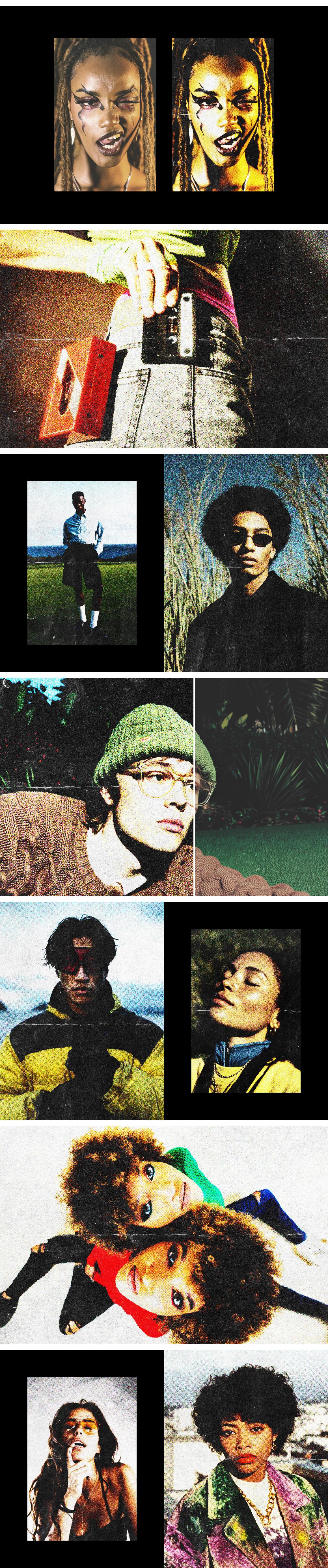 Retro Film Fade Effect