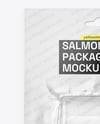 Salmon Fillet Package Mockup