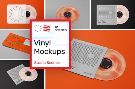 Vinyl Mockups - Creative Store