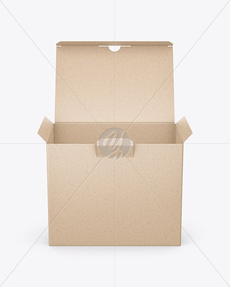 Kraft Paper Box Mockup