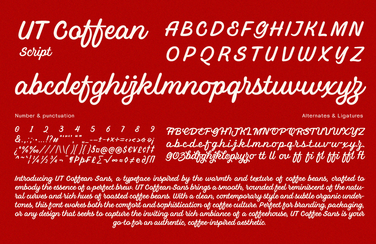 UT Coffean Font Duo
