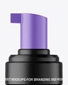 Matte Foam Pump Bottle with Box Mockup