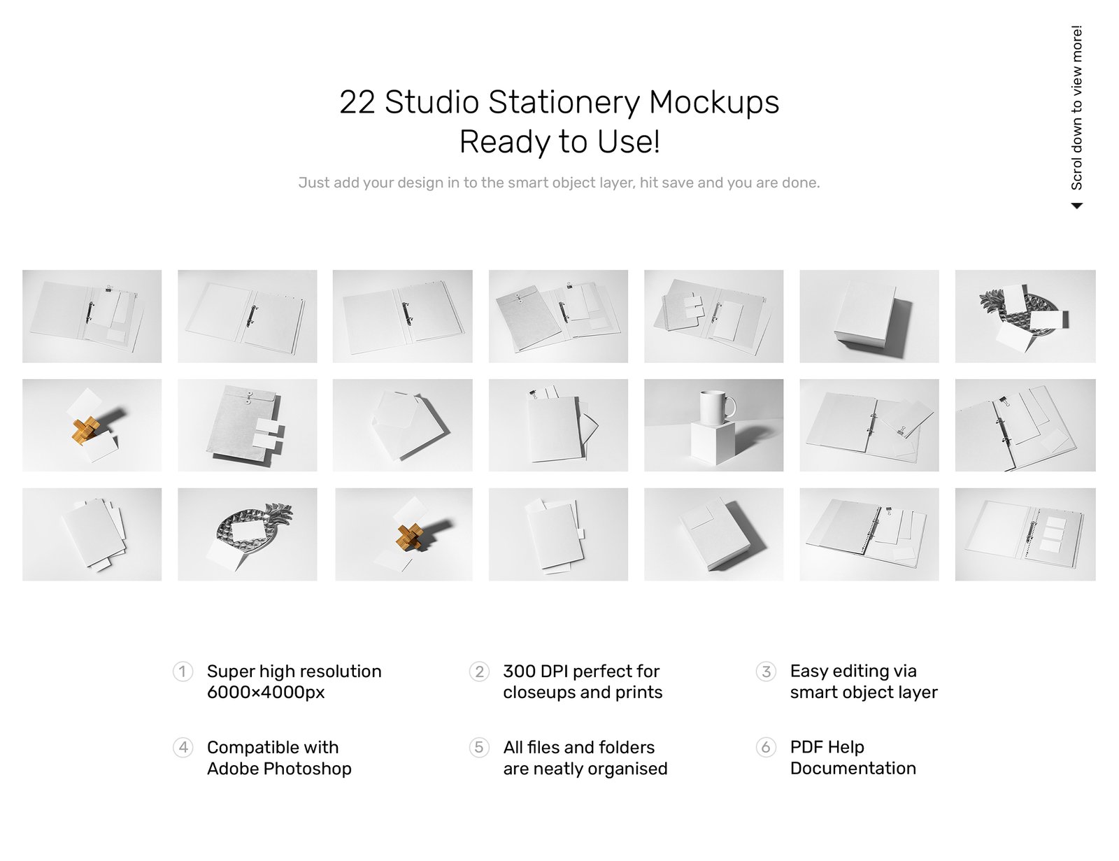 Studio Stationery Mockups