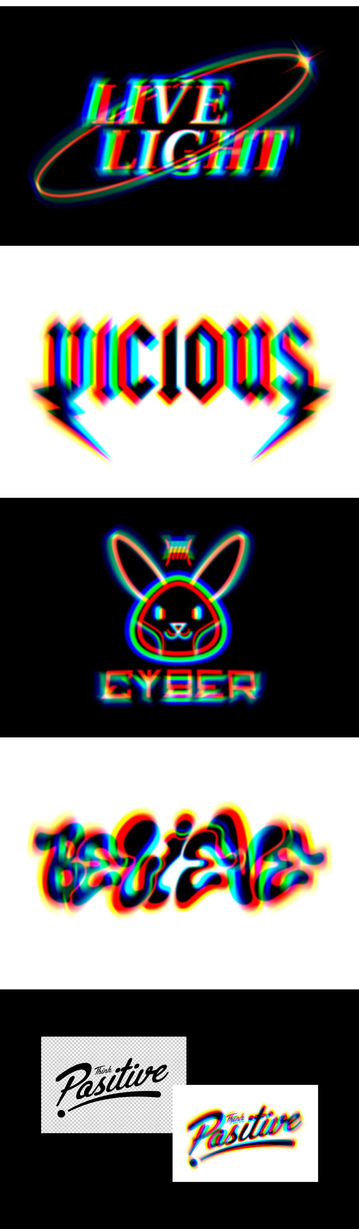 Blurred Anaglyph Effect