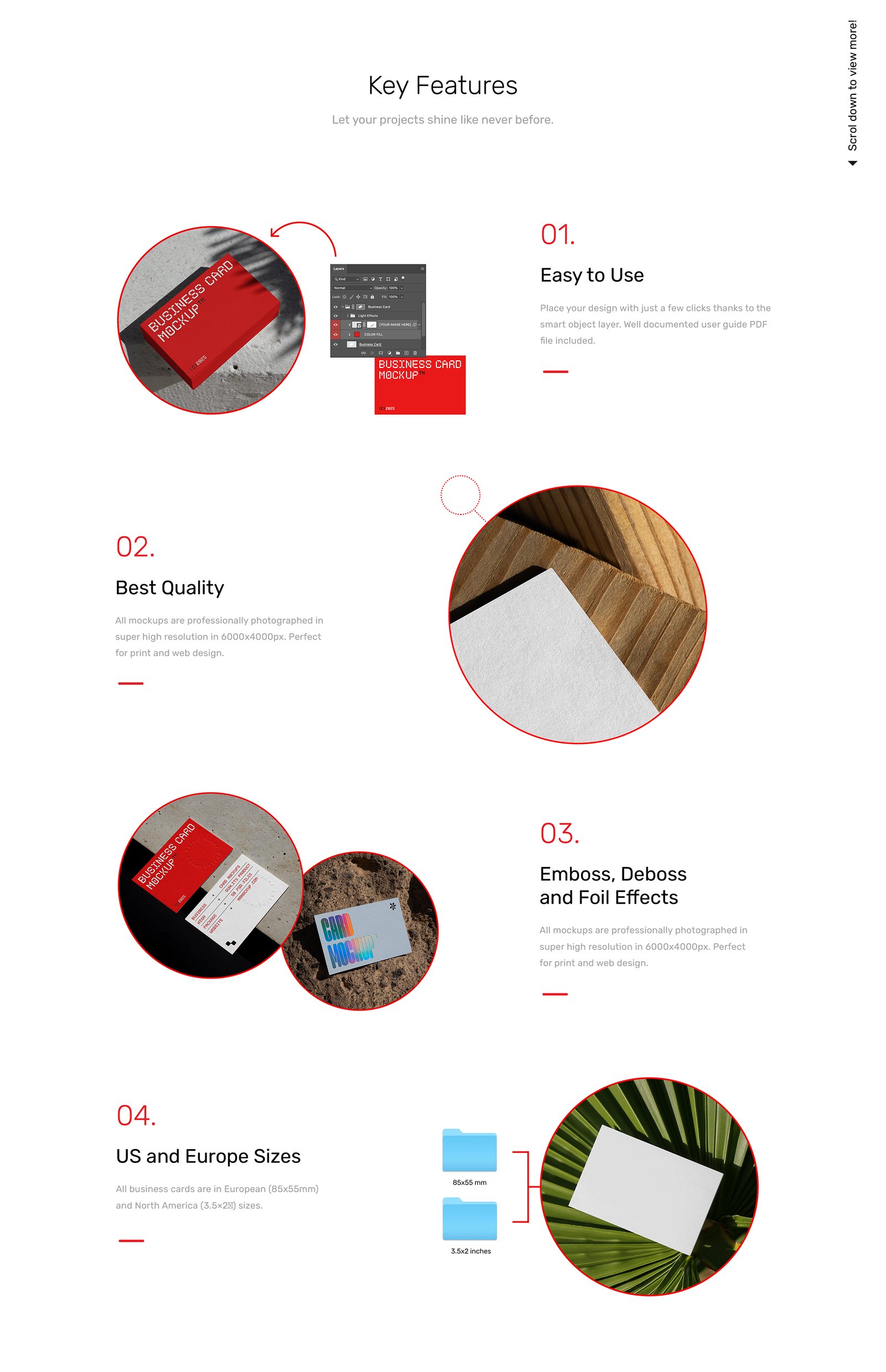 Outdoor Business Card Mockups