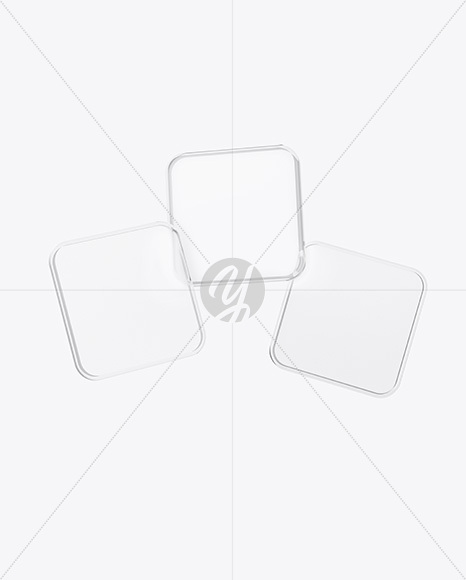 Frosted Glass Icons Mockup