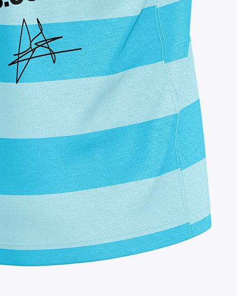 Kids T-Shirt Mockup - Back View