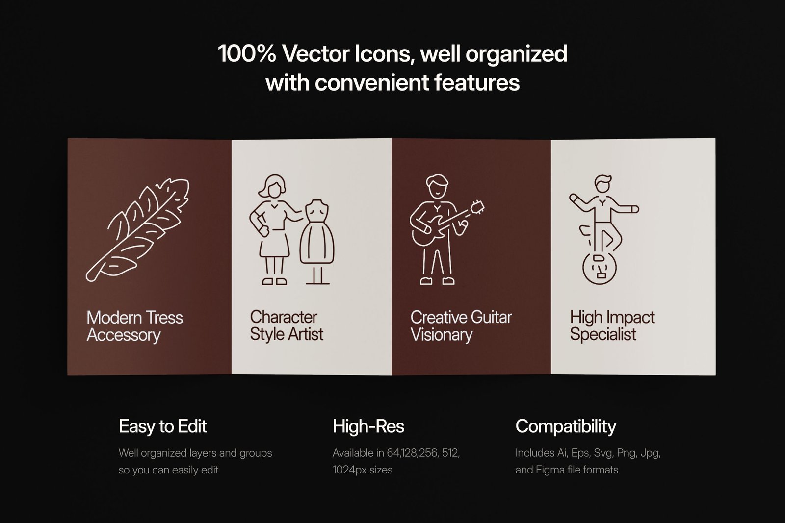 Movie Icon Art Set