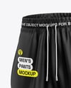 Men’s Pants Mockup - Half Side View
