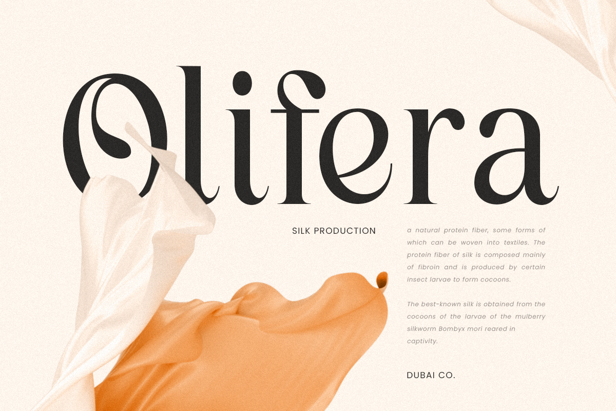 Organic - Cinematic Logo Luxury Font