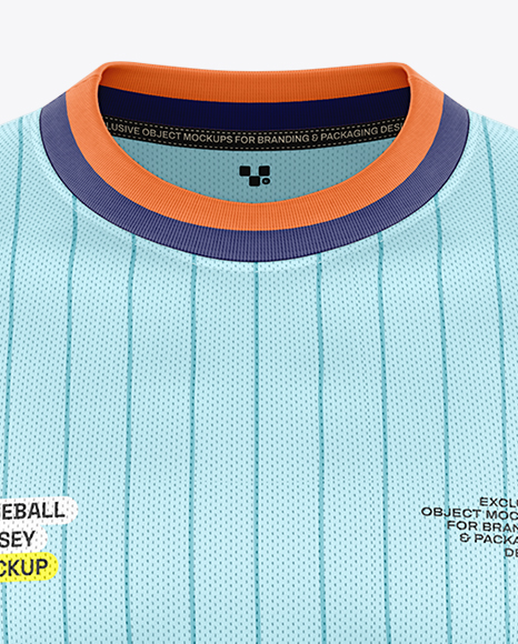 Baseball Jersey Mockup - Front View