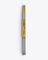 Metallic Drumsticks Mockup