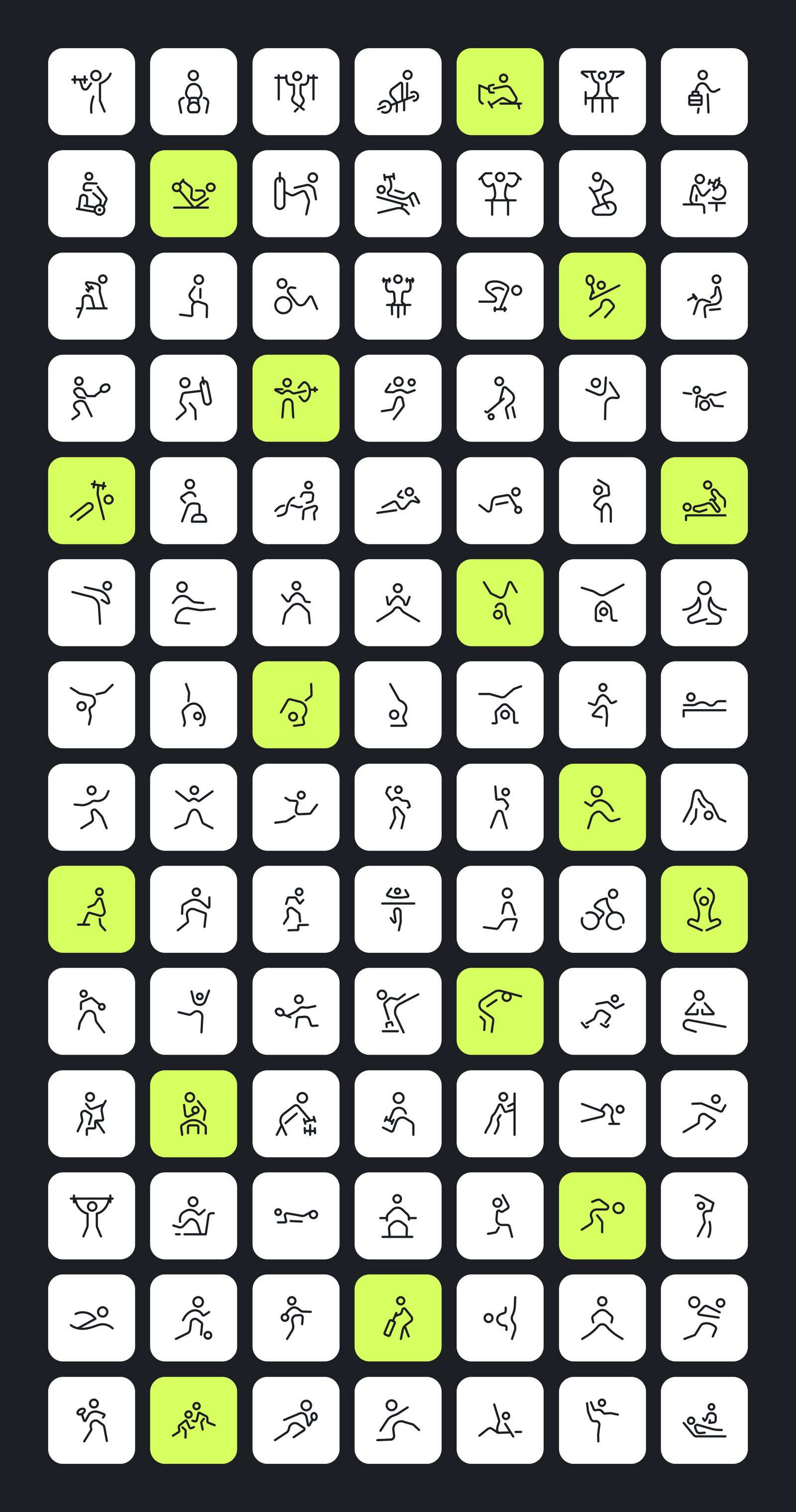 Fitness Icons