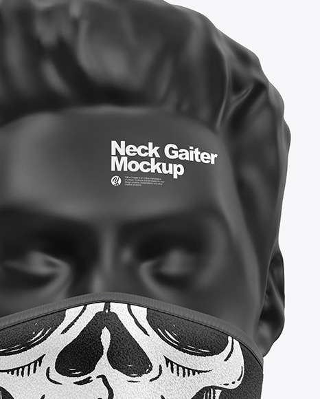 Fleece Neck Gaiter Mockup