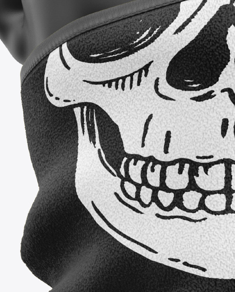 Fleece Neck Gaiter Mockup