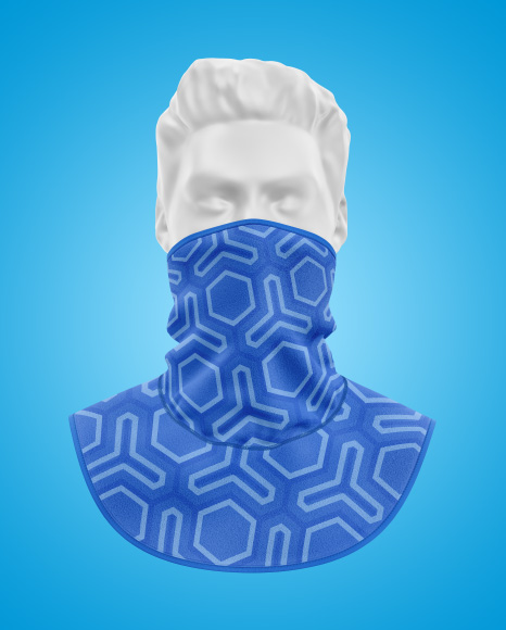 Fleece Neck Gaiter Mockup