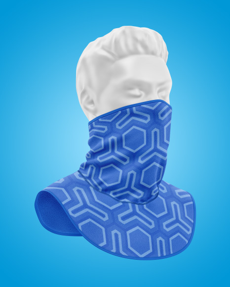 Fleece Neck Gaiter Mockup