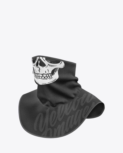 Fleece Neck Gaiter Mockup