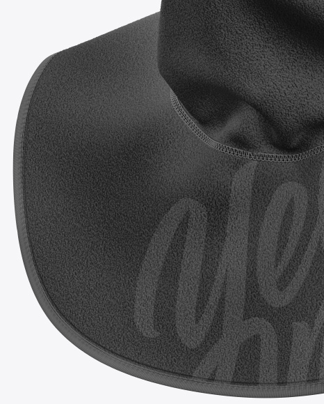 Fleece Neck Gaiter Mockup