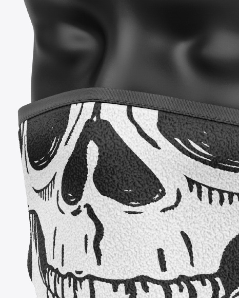Fleece Neck Gaiter Mockup