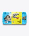 Foam Tray with Dorado Fish Mockup