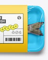 Foam Tray with Dorado Fish Mockup