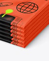 Stack of T-shirts Mockup
