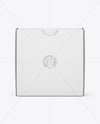 Folding Cardboard Box Mockup