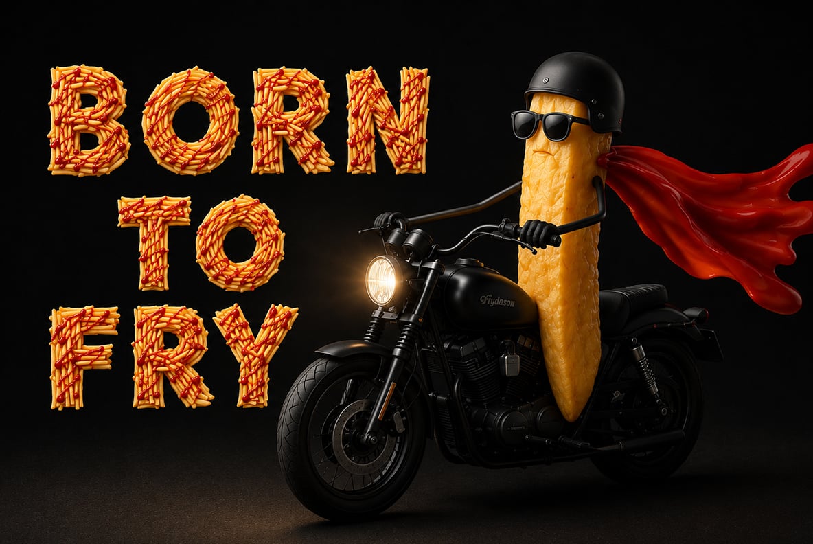 French Fries Fiesta Font