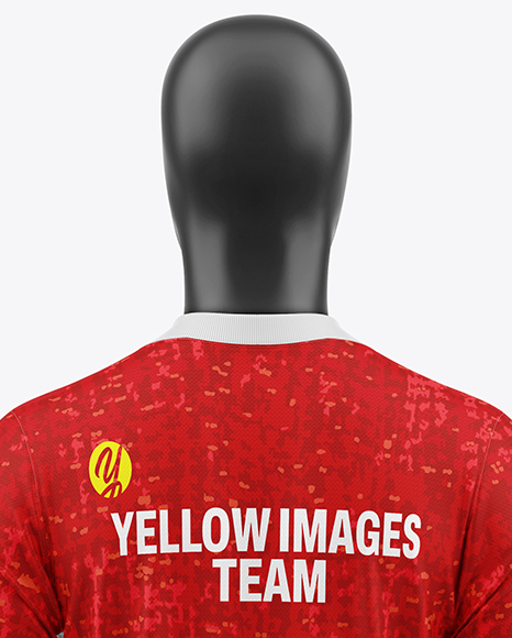 Full Soccer Kit Mockup - Back View
