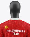 Full Soccer Kit Mockup - Back View
