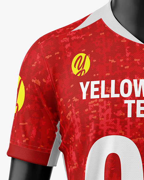 Full Soccer Kit Mockup - Front View